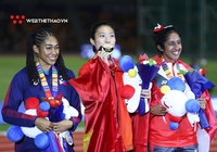 Đối thủ toàn thua Lê Tú Chinh ở SEA Games phá kỷ lục quốc gia chạy 100m