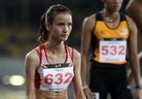 Phần thi của Vũ Thị Ly ở nội dung chạy 800m nữ tại ASIAD 2018