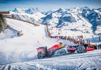 F1 “trượt tuyết” trên dãy Alps