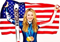 Nhan sắc quyến rũ của nữ VĐV trượt tuyết - Lindsey Vonn
