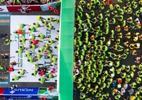 Đường chạy không vòng lặp của Mekong Delta Marathon 2022