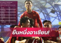 Bị "ngửi khói" trên BXH FIFA, Thái Lan chua xót kém cả Việt Nam lẫn Malaysia
