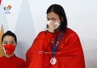 Đổi màu HCB nhảy cầu SEA Games 31, Ngô Phương Mai khóc từ lúc thi đấu đến khi nhận giải