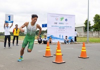 Vắng quán quân SEA Games Phạm Tiến Sản, Nguyễn Anh Trí vô địch quốc gia duathlon nam