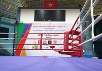Sàn đấu Muay SEA Games 31 sẵn sàng chờ võ sĩ thượng đài