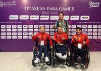 Tuyển thủ điền kinh, bơi Việt Nam tiếp tục “gặt vàng” ASEAN Para Games 2022