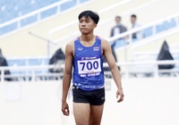 Thần đồng điền kinh Thái Lan vô địch SEA Games 31 Puripol Boonson đạt thông số chạy 100m tốt ở Mỹ