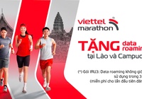 Viettel tặng data roaming cho vận động viên tham gia giải chạy Viettel Marathon 2024