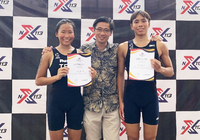 Chị em “thần đồng aquathlon Malaysia” tham vọng thống trị SEA Games 32