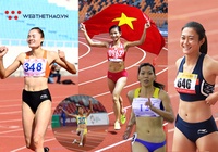 Top 5 nữ VĐV điền kinh Việt Nam nổi danh nhất Đông Nam Á