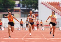 Giải Điền kinh Cúp Tốc độ Thống Nhất TP.HCM 2023 chạy đà cho SEA Games 32