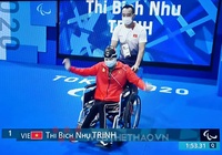 Bích Như thi đấu nỗ lực, xếp hạng 7 bơi 100m ếch nữ SB5 Paralympic Tokyo