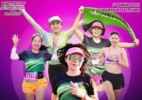 Những đóa hồng đội nữ TRIO H24 tại Giải Bán Marathon Quốc tế Việt Nam 2024 tài trợ bởi Herbalife