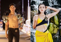 Cặp “chân dài, 6 múi” đăng quang Vietnam Fitness Model 2021
