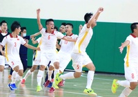 Chùm ảnh: Futsal Việt Nam vỡ òa niềm vui lần thứ hai lập kỳ tích dự World Cup 