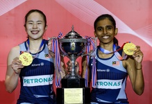 Pearly Tan / Thinaah Muralitharan lập dấu ấn lịch sử cho Cầu lông Malaysia tại Thailand Open 2025