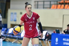 Đội bóng chuyền nữ quê hương HLV Li Huan Ning có chiến thắng đầu tay tại VNL2021