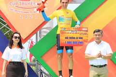 Áo vàng đổi chủ sau chặng 14 giải xe đạp Cúp truyền hình HTV 2021