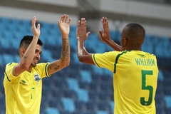 Tuyển Brazil triệu tập 16 hảo thủ đấu Việt Nam ở VCK futsal World Cup