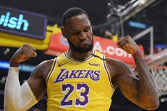 LeBron James và LA Lakers tiếp tục thống trị thị trường áo đấu