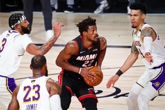 Jimmy Butler “làm gỏi” Los Angeles Lakers, Heat thu hẹp cách biệt NBA Finals xuống 2-1