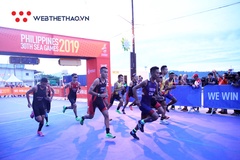 Triathlon chính thức thi đấu ở SEA Games 31 với 6 nội dung