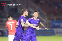 Thắng sát nút Hồng Lĩnh Hà Tĩnh, Sài Gòn FC củng cố ngôi đầu