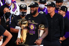 Chùm ảnh: Sống lại khoảnh khắc lên ngôi vô địch lần thứ 17 của Los Angeles Lakers