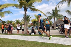 Tuyển thủ triathlon “đóng chế độ thi đấu”, hướng tới SEA Games 31 trên sân nhà