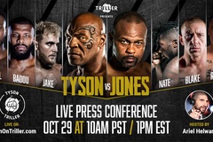 Lịch thi đấu trận Mike Tyson vs Roy Jones Jr: Thời gian, thông tin chi tiết?