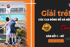 KẾT QUẢ BK nữ Giải trẻ các CLB bóng rổ Hà Nội: Fudo 53-61 CDunk