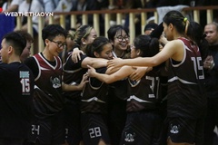 Kết quả BK nữ Giải trẻ các CLB bóng rổ Hà Nội: Dwarf 62-42 Jr.Whales