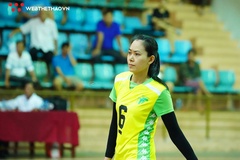 Trần Thị Cẩm Tú khoác áo Truyền hình Vĩnh Long tại vòng 2 giải bóng chuyền VĐQG 2020