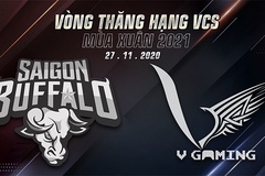 Trực tiếp vòng thăng hạng VCS Mùa Xuân 2021: SGB vs VGM