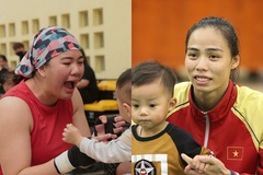Hình ảnh xúc động của những "bà mẹ một con" tại giải Vô địch Boxing quốc gia 2020