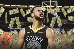 Top 10 cầu thủ NBA nhận lương cao nhất mùa 2020/21: Stephen Curry trên đỉnh