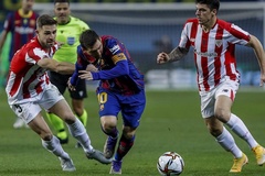 Bằng chứng cho thấy Messi đau khổ thế nào ở trận thua Bilbao 