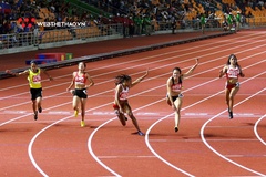 Đối thủ kỵ giơ tại SEA Games của Lê Tú Chinh phá kỷ lục quốc gia chạy 60m
