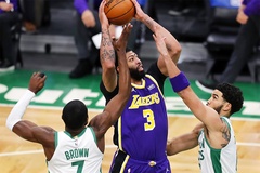 LeBron và Davis cùng mắc sai lầm, Lakers vẫn thoát hiểm ngoạn mục trước Celtics