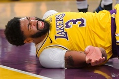 Anthony Davis tổn thương Achilles, LA Lakers toát mồ hôi hột