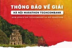 Giải chạy Hà Nội Marathon Techcombank tiếp tục hoãn ngày ra mắt