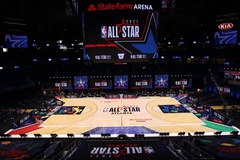 Hé lộ hình ảnh đầu tiên về sân đấu tuyệt đẹp của NBA All-Star 2021