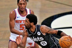 Harden, Irving rực sáng, Nets vẫn toát mồ hôi trước Knicks