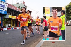 Cô dâu trẻ từng vô địch SEA Games không hoàn thành Tiền Phong Marathon