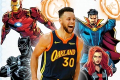 Sẽ có trận đấu NBA phiên bản Avengers: Stephen Curry sánh vai với các siêu anh hùng?