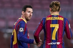 Barca “sống nhờ” vào Messi và Griezmann như thế nào?
