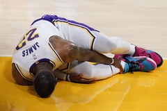 Los Angeles Lakers cập nhật tình hình chấn thương của LeBron James