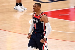 Russell Westbrook quân bình kỷ lục triple-double đỉnh, mang về chiến thắng cho Washington Wizards