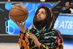 Rapper J. Cole thỏa ước mơ bóng rổ chuyên nghiệp với giải đấu của NBA tại châu Phi