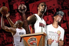 Chris Bosh trở thành huyền thoại đầu tiên của Big 3 Miami Heat lọt vào Hall of Fame